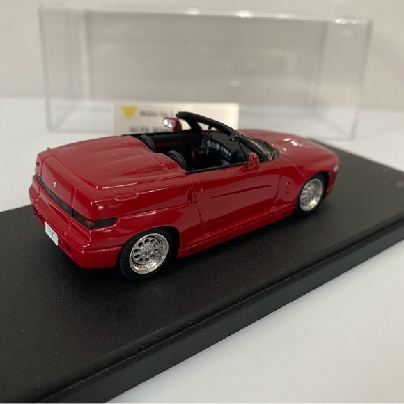 Make Up LSJ 1:43 Scale Alfa Romeo R.Z. Red 1992 Japan Very Nice Condition. - Picture 6 of 13